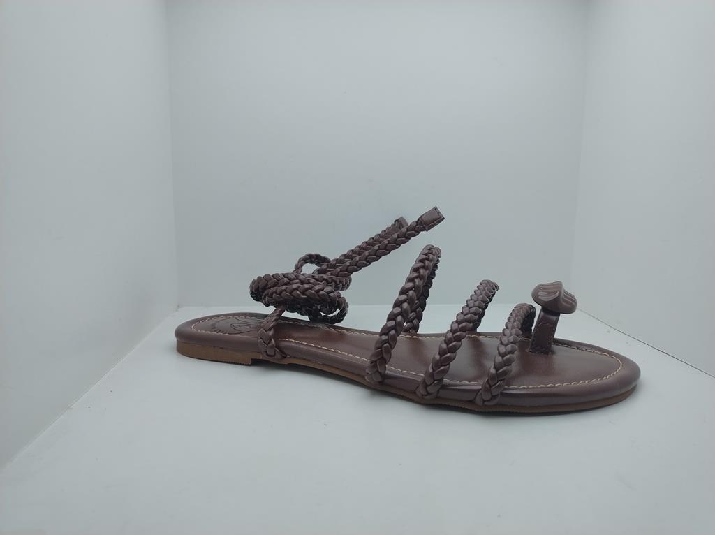 Rasteira Bico Redondo - 3 Marias